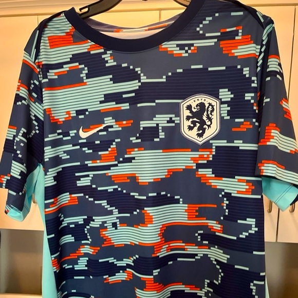 Nike | Shirts | Netherlands National Team Nike 224 Academy Pro Prematch ...